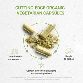 Secrets of the Tribe Clove USDA Organic 120 Capsules | High-Potency Herbal Organic Capsules | Made with Organic Vegetarian Capsules and Organic Clove (Syzygium aromaticum) Dried Flower Buds (120 Capsules)