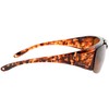 EDWIN EDF-011-8 Flip Up Sunglasses, Polarized Over Glass, Plastic Frame,