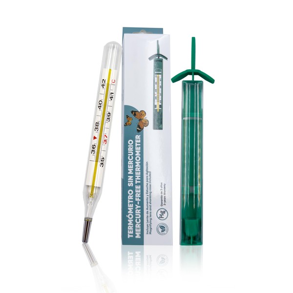 Behler Instruments - Fieberthermometer Analog - Sicher und Präzise, quecksilberfreies