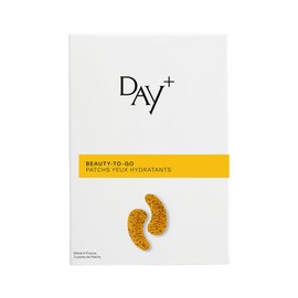 DAY+ | Moisturising Eye Patches | Hydrates & Soothes Tightness Around the Eyes | Toned, Fresh & Smooth Appearance | White Tea, Rooibos, Soursop | 98% Natural Ingredients | Pack of 6 Pairs