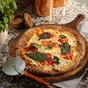 SOFE Walnut Wood Pizza Serving Board, 12" Round Thick Cutting