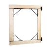 Mofeez Corner Brace Bracket No Sag Kit for Shed Doors,