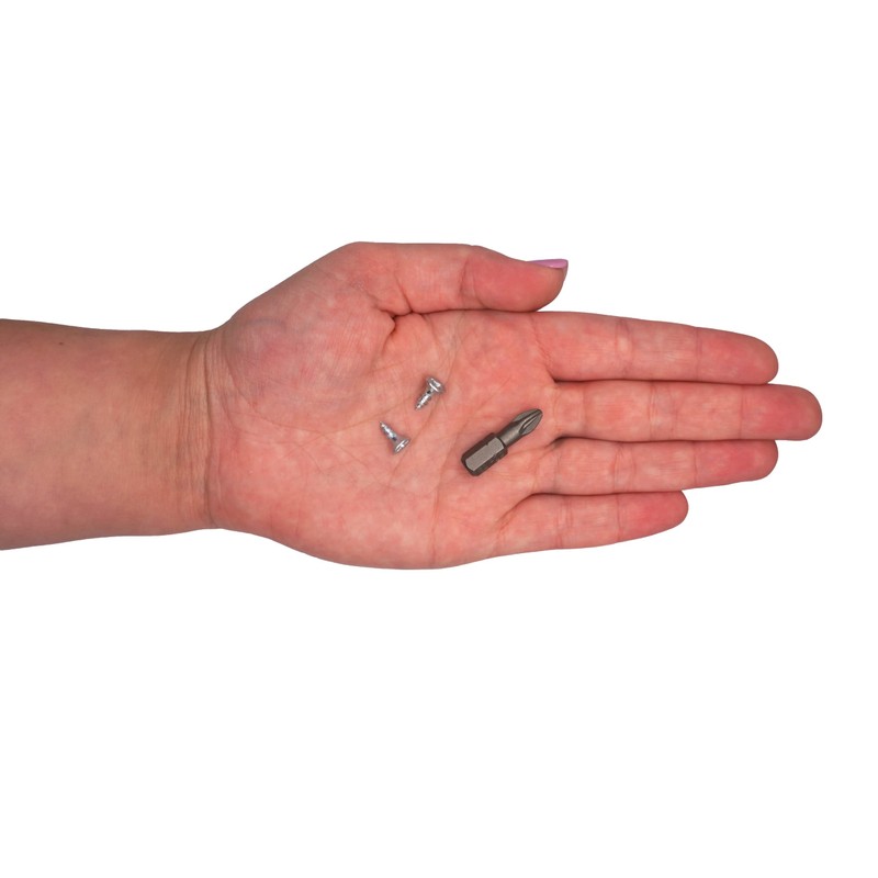 SKIR'CO (Pack of 100) Galvanised Steel 3.5 x 10 mm