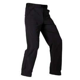 FREE SOLDIER Men's Outdoor Cargo Hiking Pants with Belt Lightweight Waterproof Quick Dry Tactical Pants Nylon Spandex (Black 32W/30L)