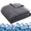 BEZHGOC Summer Cooling Blanket for Night Sweats, Lightweight Soft Cool