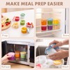 Silicone Baby Food Containers,6 Pack Spill-Proof Snack Containers with Lids