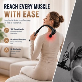 2-in-1 Detachable Muscle Massage Gun Deep Tissue