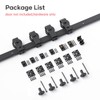 EaseLife EaseLife 60" Bi-Folding Sliding Barn Door Hardware Track Kit
