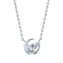 Puremond Moonlight 925 Silver Necklace OTS324302D Plating Color / 퓨어몬드 문라이트 925 실버 목걸이 OTS324302D 도금컬러