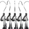 Relaxdays Metal Trouser Hangers Pack of 5, 360° Swivel Hooks,