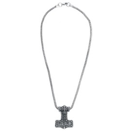 Alchemy Gothic Bindrune Hammer Pendant