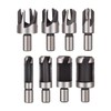 Rocaris 23-Pack Woodworking Chamfer Drilling Tool, 6pcs 1/4" Hex 5