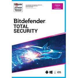 Bitdefender Total Security 2021 3 Gerät / 18 Monate (Code in a Box)|Standard|3|18 Monate|PC/Mac/Android|Download