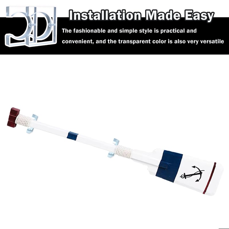 CIDUAM Kayak Paddle Holder, Kayak Oar Holder to Keeper Hanging
