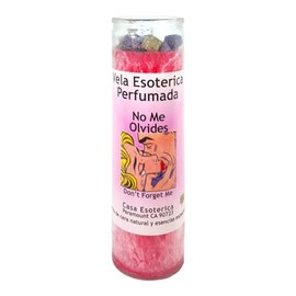 Don't Forget ME-Palm Wax Spiritual Intention Spell Candle-[Pink] | Vela CASA ESOTERICA PERFUMADA- (NO ME OLVIDES)