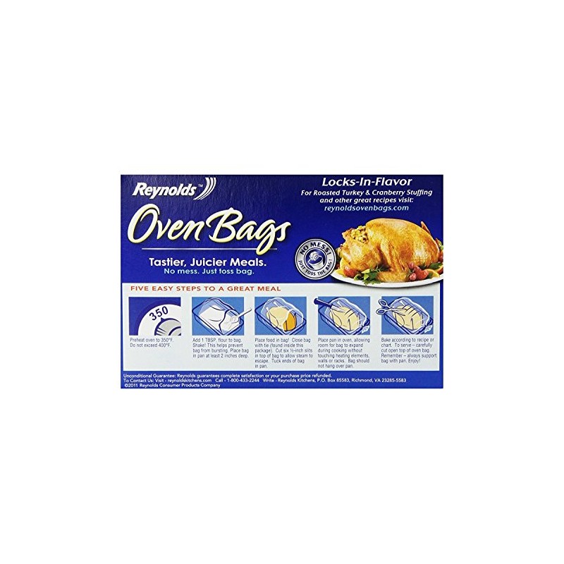 Reynolds Nylon 510 Reynolds Oven Bag 2-ct (Pack of 4)
