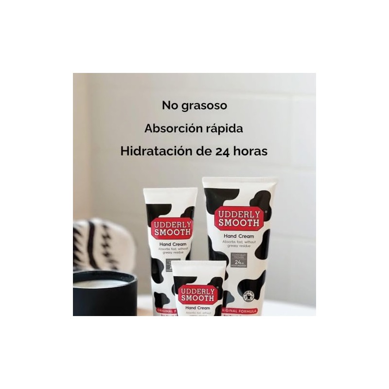 UDDERLY SMOOTH NonGreasy Crema hidratante para manos y cuerpo, 1