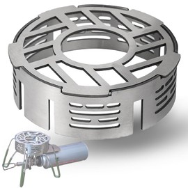 OAKRAFT Burner, Windshield Trivet, Burner Trivet, Windshield Trivet, SOTO ST310, ST330, ST340, Gas Burner, Single Burner, Iwatani Gas Stove, Windscreen, Ring Trivet, Outdoor Camping (M Size)