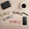 KLYNO-KLYNO Reading Glasses for Women 4 Pairs Stylish Blue Light