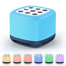 AMIR Noise Sound Machines, 40 Soothing Sounds and Sleep White Noise Machine with Baby Night Light for Sleeping, Adjustable Brightness, Memory Function for Baby Adults, Home, Office, Travel - Blue