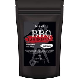 250g Barbecue Louisiana Rub, Gewürzsalz, Grillgewürz ideal zu Hähnchen, Steaks und Meeresfrüchte, mediterranes Gewürzsalz mit Zwiebeln, Knoblauch, Chillies | Saliamo