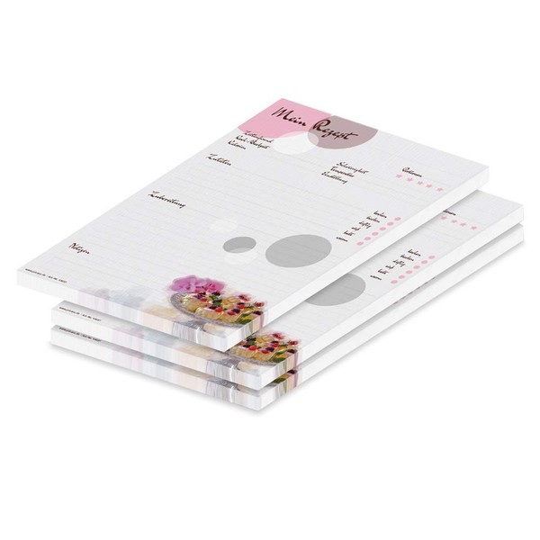 PRICARO Sweet Godfather Recipe Pad A4 25 Sheets (Pack of