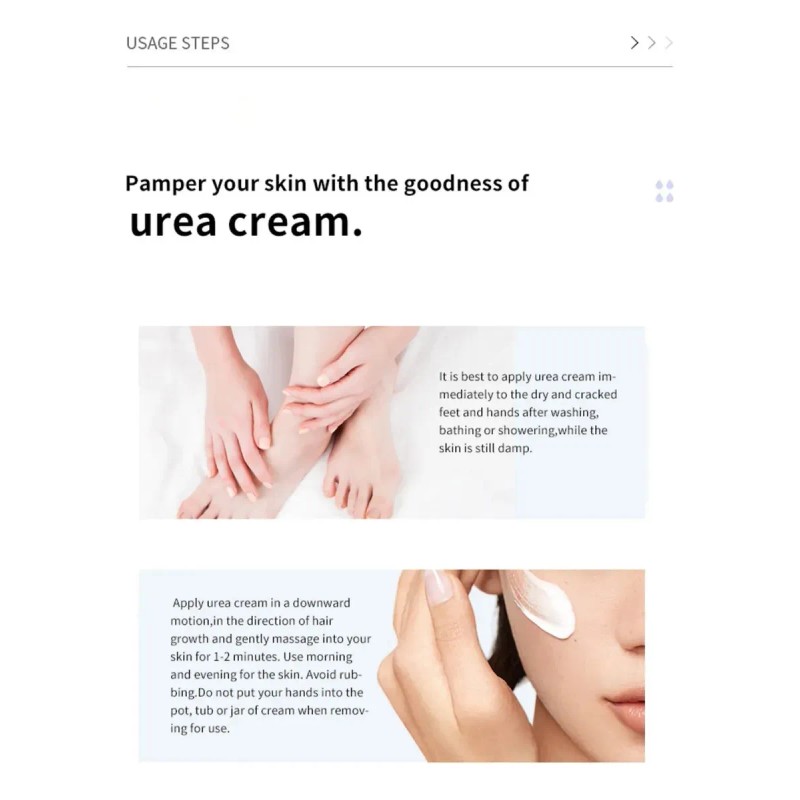 Crema Para Pies Con Urea Al 40%,