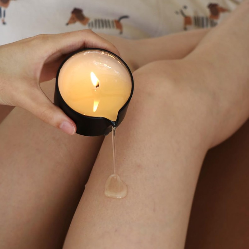 Massage Candles for Body Therapy-Natural Soybean Wax Low Temp Massage