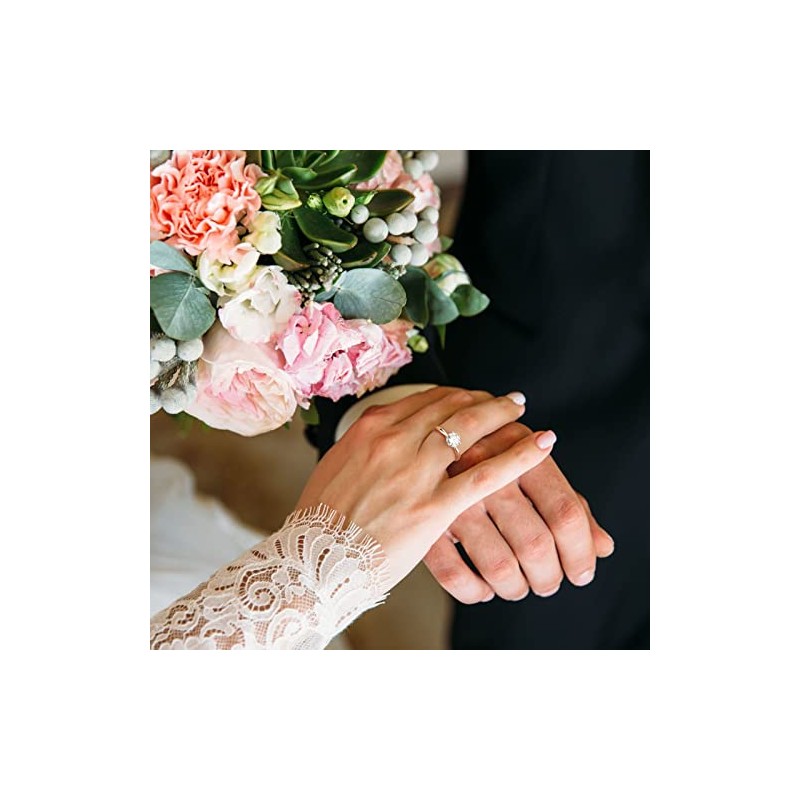 Anillos para Mujer - Anillo Ajustable de Plata de Ley
