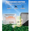 ALFIOT Solar Pathway Lights Outdoor,2 Pack Bright Solar Lights Outdoor,IP65