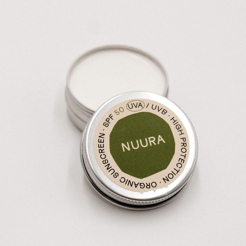 Nuura Organic Sun Protection SPF 50 UVA/UVB Highly Effective for