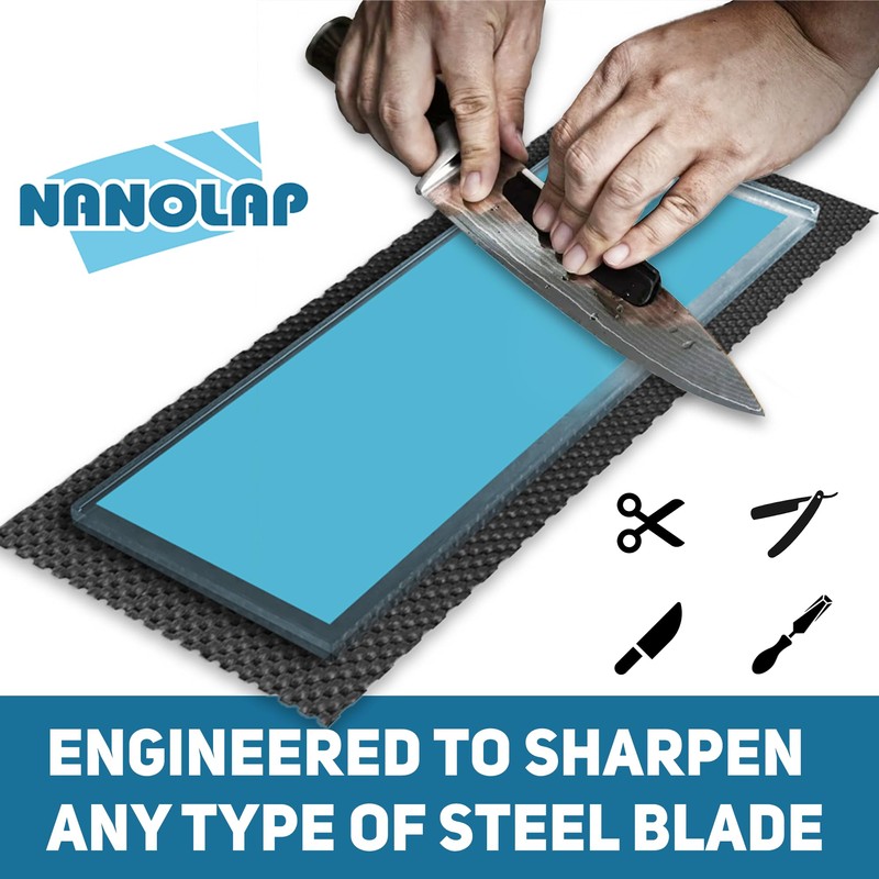 NANOLAP PSA Lapping Film, 2 Pc 1 Micron (14,000 Grit)