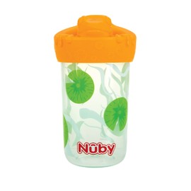 Nuby Vaso Entrenador con Personaje 3D – Naranja/Rana