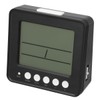 Nitori Radio Digital Table Clock 003SL Black NITORI 8172792