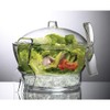 Prodyne Cold Ice Acrylic Bowl, 6.5 Qt, Off-white