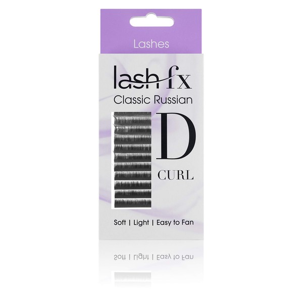 Lash FX 0.20 8 mm B curl x thick lashes