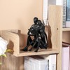 Cast Bookend - Romantic Reading Couple Bookshelf Décor | Couple
