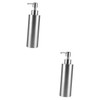 COLLBATH 2 Pcs Rustproof Stainless Steel Lotion Dispenser 250ml Hand