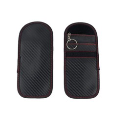 Eidyer Faraday Bag Key Protector, Car Key Signal Blocker Case, Anti Theft Safe Signal Blocking Bag, Keyless Entry RFID Fob Key Security Box Protector