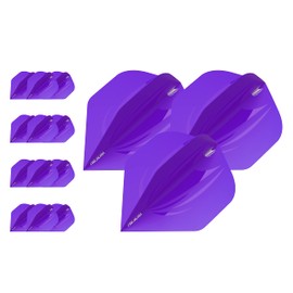 Target Darts Ultra-15 5 x Sets of ID Pro. Ultra Purple Dart Flights-15 in Total, No.2, 335333