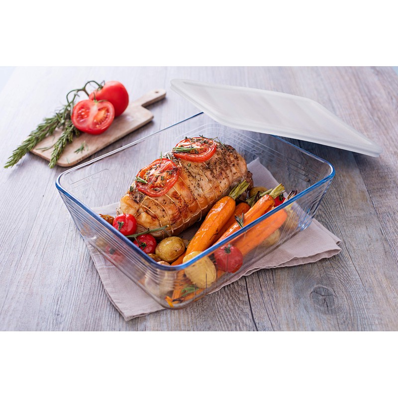 Pyrex Cook & Freeze Rectangular with Lid 22 x 17cm