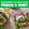 Ziploc Food Storage Produce Bags, Seal Top to Keep and