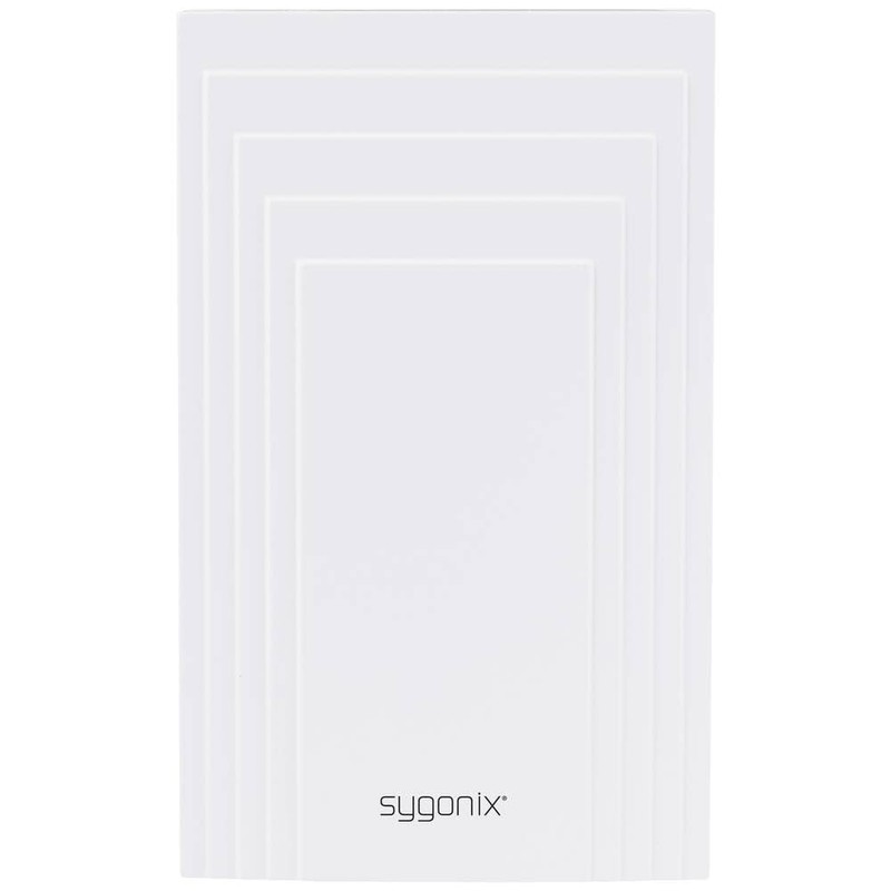 sygonix SY-5491840 gong 8-12 V 85 dB White