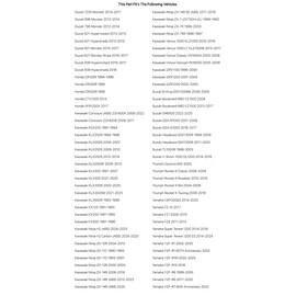 TUSK Fork and Dust Seal Kit for Yamaha Super Tenere 1200 2014-2018