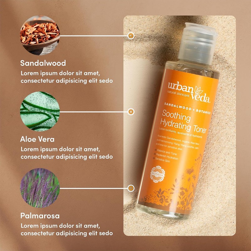 UrbanVeda Tóner Calmante Hidratante 150 ml