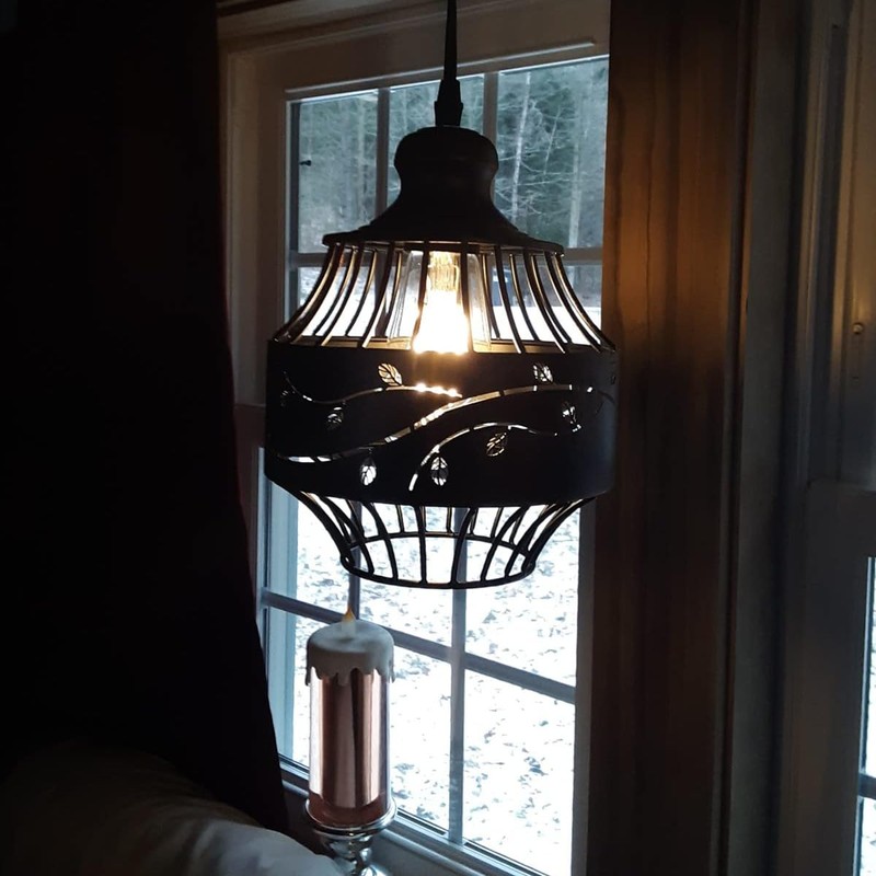 YLONG-ZS Vintage Hanging Lamp Plug in Pendant Lights,Hanging Lights with