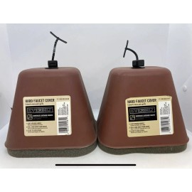Everbilt 2 Pack Everbilt Hard Faucet Covers Winterizes Outdoor Faucets SKU 100 002 2444