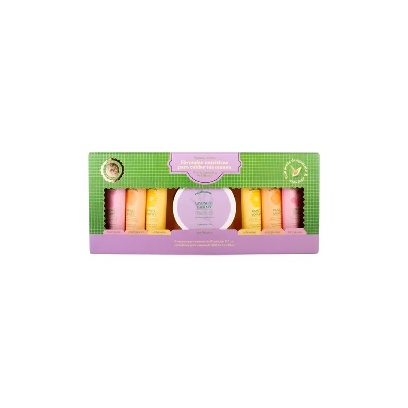 6 Crema De Manos 60 Ml C/u Y 1 Exfoliante