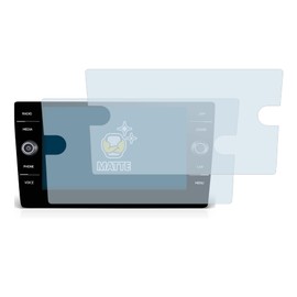 brotect Screen Protector Anti-Glare compatible with Volkswagen T-Roc R Line 2022 Discover Media 8" (2 Pack) Screen Protector Matte,