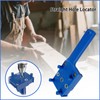 41 Pieces Wood Dowel Jig Kit, 6/8/10mm Precision Drill Guide,